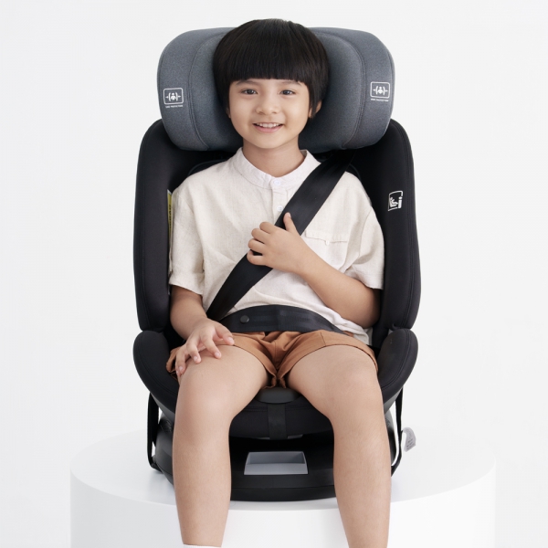 Ghế ngồi ô tô Animo Onefit Pro Isofix 360 (0-12Y, i-size, HB338, Iron Gray)
