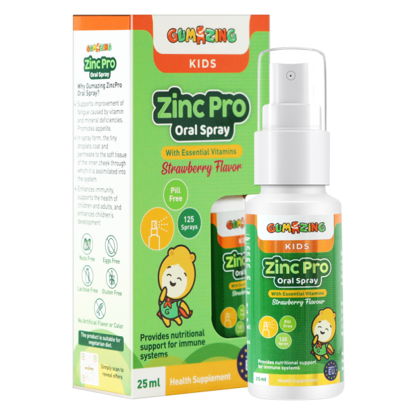 Thực phẩm bảo vệ sức khoẻ Gumazing Zinc Pro Oral Spray 25ml