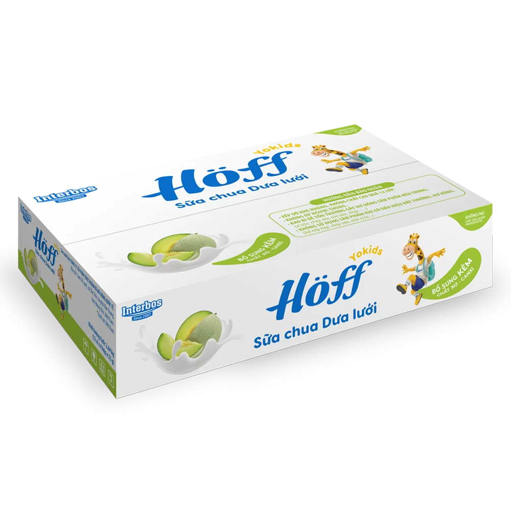 Combo 2 Sữa chua hoa quả HӦff - Dưa lưới 55gr