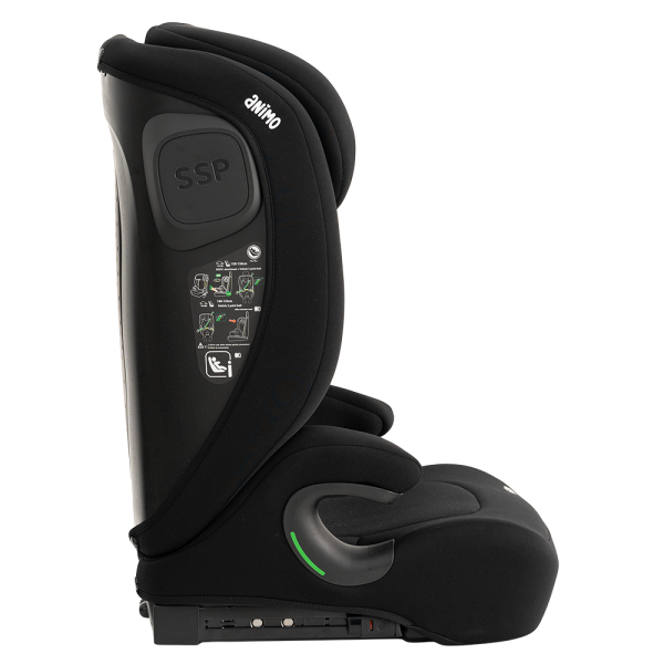 Ghế ngồi ô tô Animo Flexi Isofix (3Y+, i-size, K55, Coal)