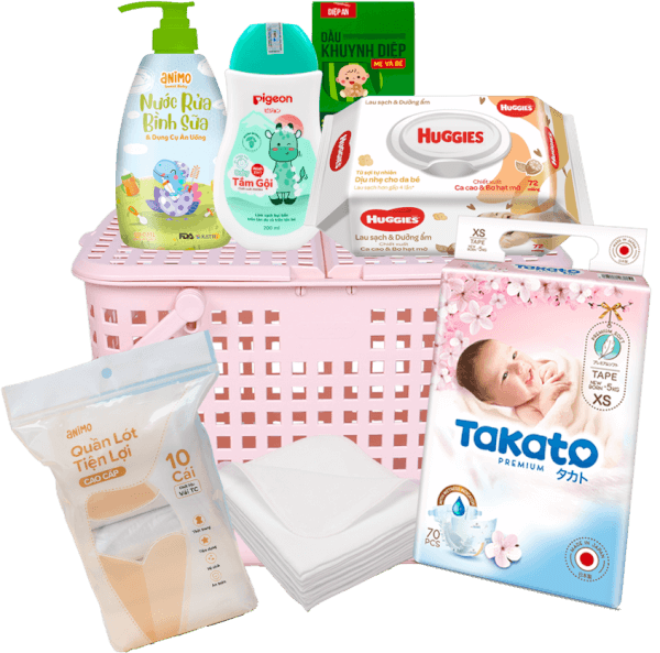 Combo đi sinh tiện lợi 1 (8 món)