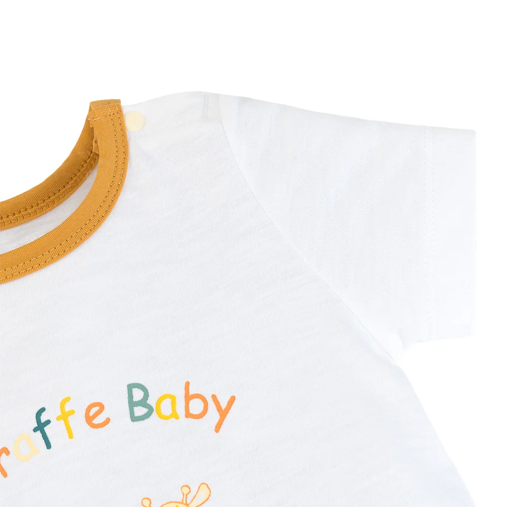 Bodysuit bé trai đùi Animo VD0525016 (0-12M,Vàng,NN02)