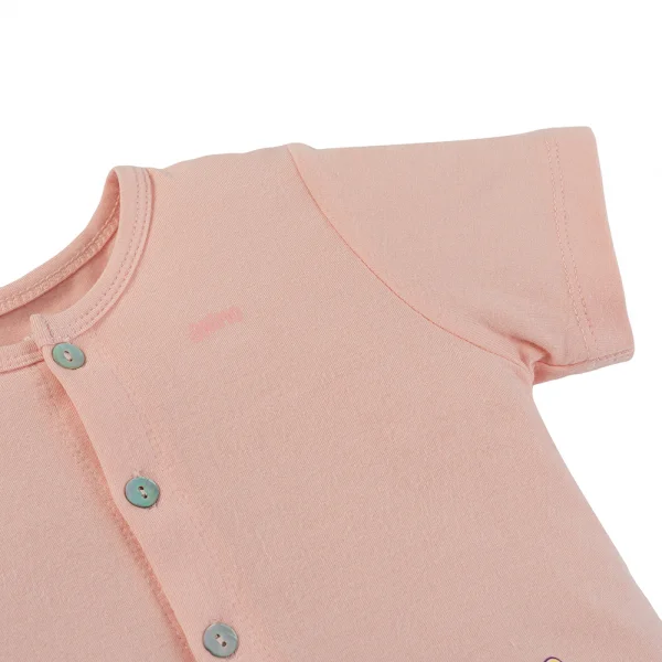 Set 2 Bộ kháng khuẩn Modal ngắn Animo BMC0525024 (0-24M,Dâu-trắng,NN06)