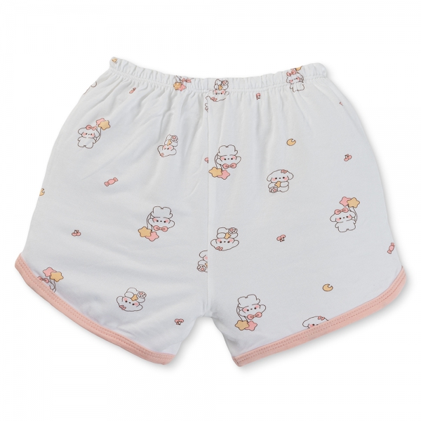 Set 2 Bộ kháng khuẩn Modal ngắn Animo BMC0525024 (0-24M,Dâu-trắng,NN06)