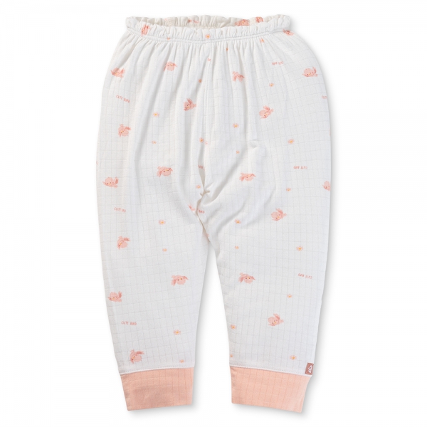 Set 2 bộ rayon chống muỗi dài Animo VD0525018 (0-24M,Hồng-trắng,NN06)