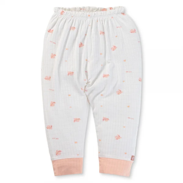 Set 2 bộ rayon chống muỗi dài Animo VD0525018 (0-24M,Hồng-trắng,NN06)