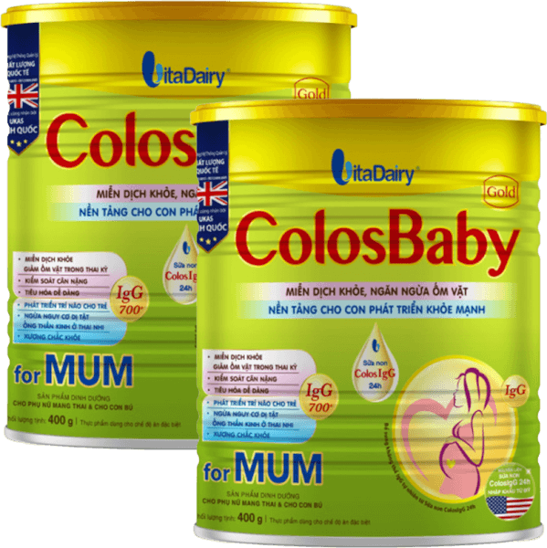 Combo 2 Sữa bầu Colosbaby Gold Mum 400g