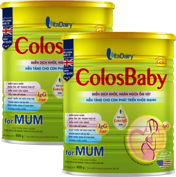 Combo 2 Sữa bầu Colosbaby Gold Mum 400g