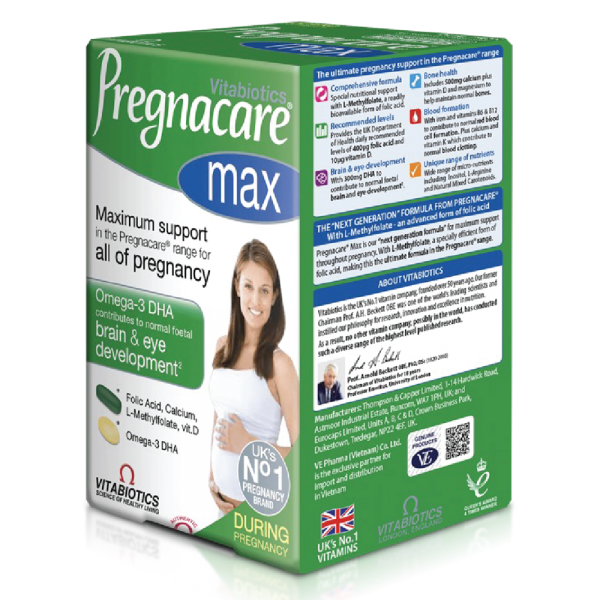 Thực Phẩm Bảo Vệ Sức Khỏe Pregnacare Max