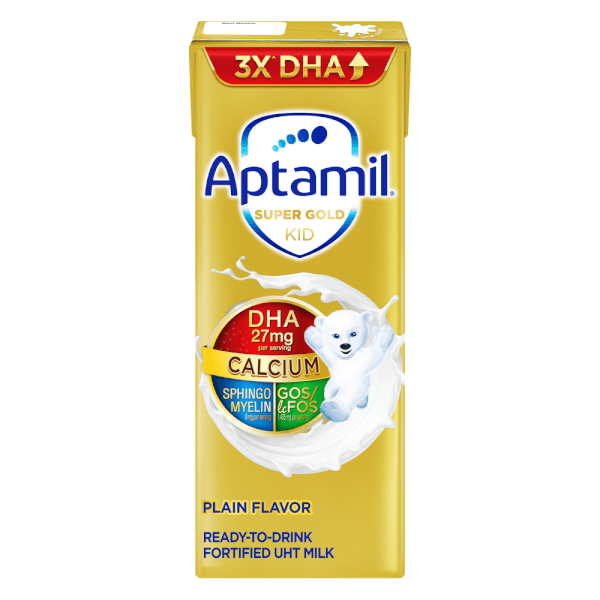 Sữa pha sẵn Aptamil Super Gold Kid 180ml (lốc 3 hộp)