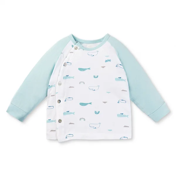 Set 2 Bộ kháng khuẩn Modal dài Animo BMC0525028 (0-24M,Ngọc-trắng,TT06)