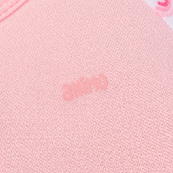 Set 2 Bộ kháng khuẩn Modal dài Animo BMC0525026 (0-24M,Phấn-trắng,NN06)