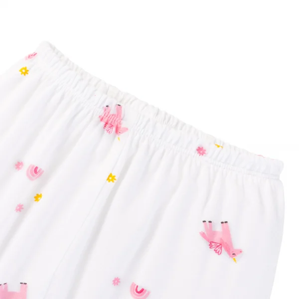 Set 2 Bộ kháng khuẩn Modal dài Animo BMC0525026 (0-24M,Phấn-trắng,NN06)