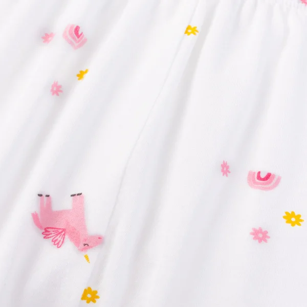 Set 2 Bộ kháng khuẩn Modal dài Animo BMC0525026 (0-24M,Phấn-trắng,NN06)