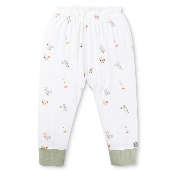Set 2 bộ rayon chống muỗi dài Animo VD0525017 (0-24M,Lá-trắng,DD06)