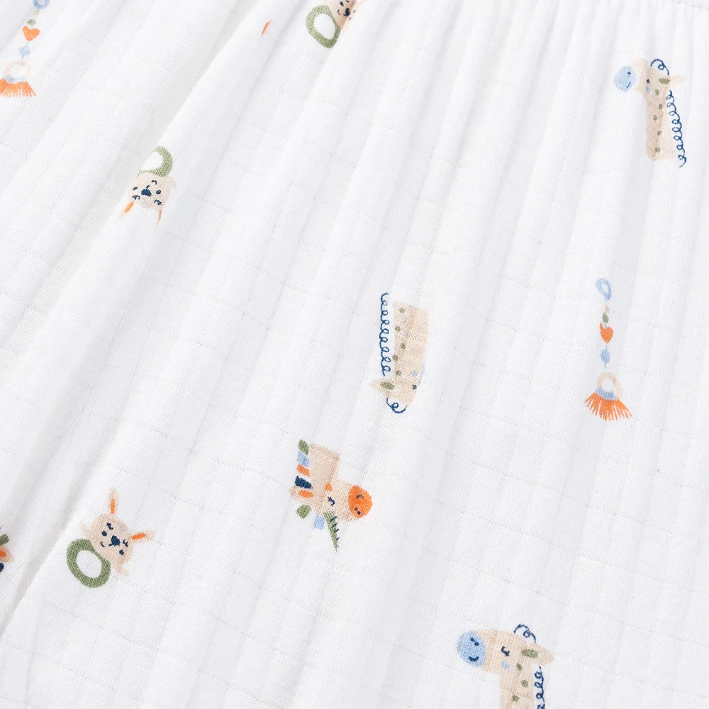 Set 2 bộ rayon chống muỗi dài Animo VD0525017 (0-24M,Lá-trắng,DD06)