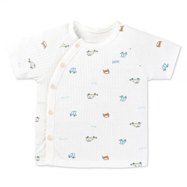 Set 2 bộ rayon chống muỗi ngắn Animo VD0425032 (0-24M,Biển-trắng,NN06)