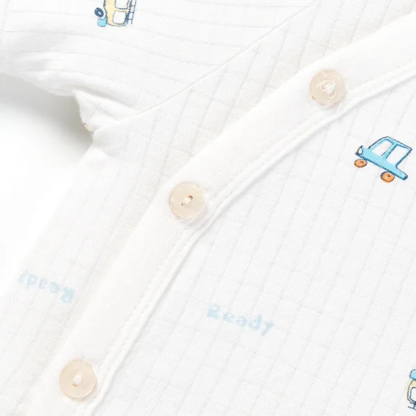 Set 2 bộ rayon chống muỗi ngắn Animo VD0425032 (0-24M,Biển-trắng,NN06)