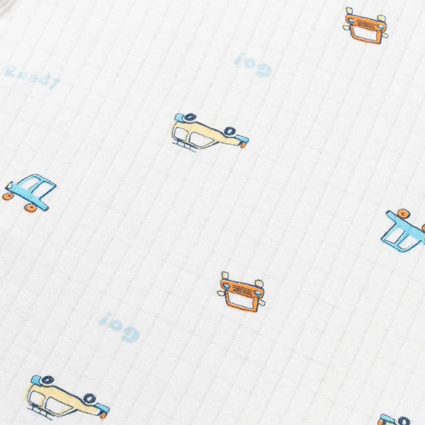 Set 2 bộ rayon chống muỗi ngắn Animo VD0425032 (0-24M,Biển-trắng,NN06)