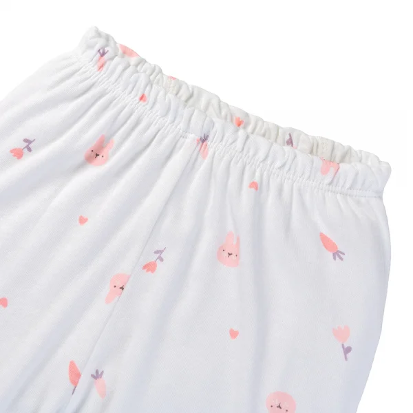 Set 2 bộ modal kháng khuẩn dài Animo VD0325031 (0-24M,Trắng-hồng,TT06)