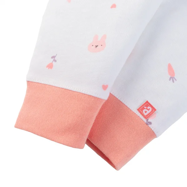 Set 2 bộ modal kháng khuẩn dài Animo VD0325031 (0-24M,Trắng-hồng,TT06)