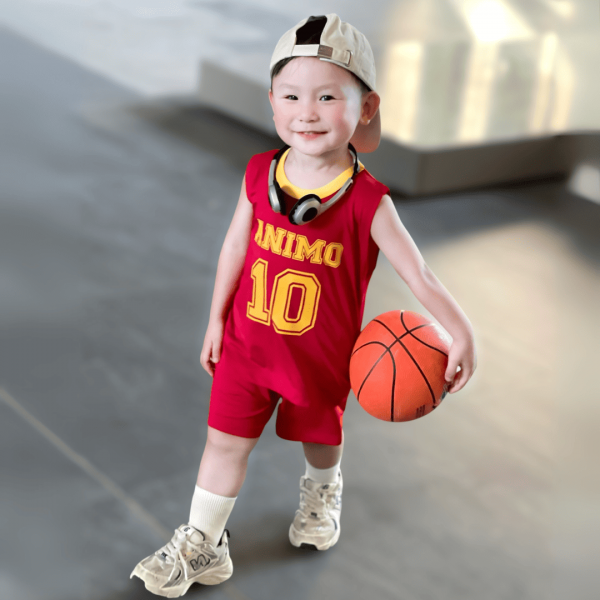 Bộ bé trai sát nách Animo Easy HN0725029 (1-4Y,Đỏ,TT02)