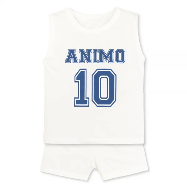 Bộ bé trai áo sát nách quần ngắn Animo easy (1-4Y) HN0725028