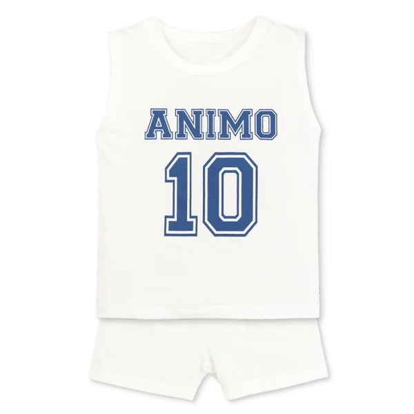 Bộ bé trai áo sát nách quần ngắn Animo easy (1-4Y) HN0725028