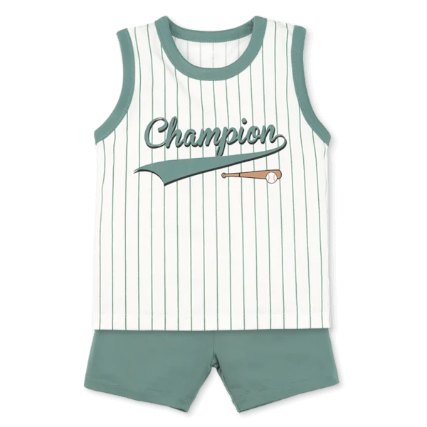 Bộ bé trai áo sát nách quần ngắn Animo easy (1-4Y) HN0725024