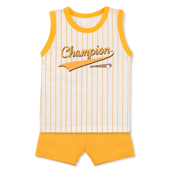 Bộ bé trai áo tay ngắn quần ngắn Animo easy (1-4Y) HN0725023