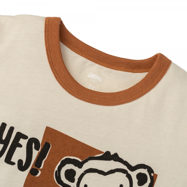 Bộ bé trai áo tay ngắn quần ngắn Animo easy (1-4Y) HN0525049