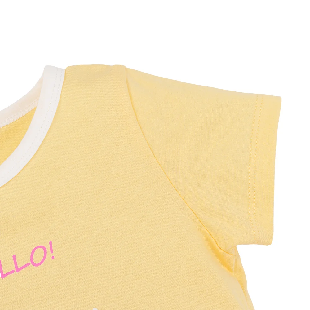 Áo bé gái Animo Easy LU0625018 (1-4Y,Vàng,TT02)