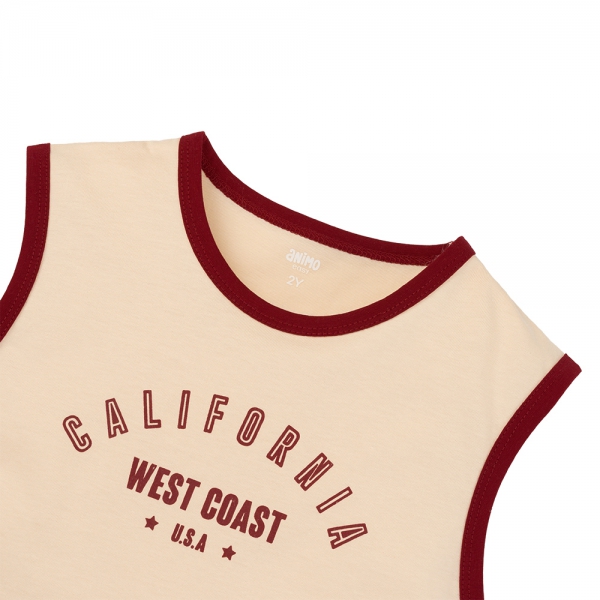 Áo bé gái tay ngắn Animo easy (1-4Y) TX0825074