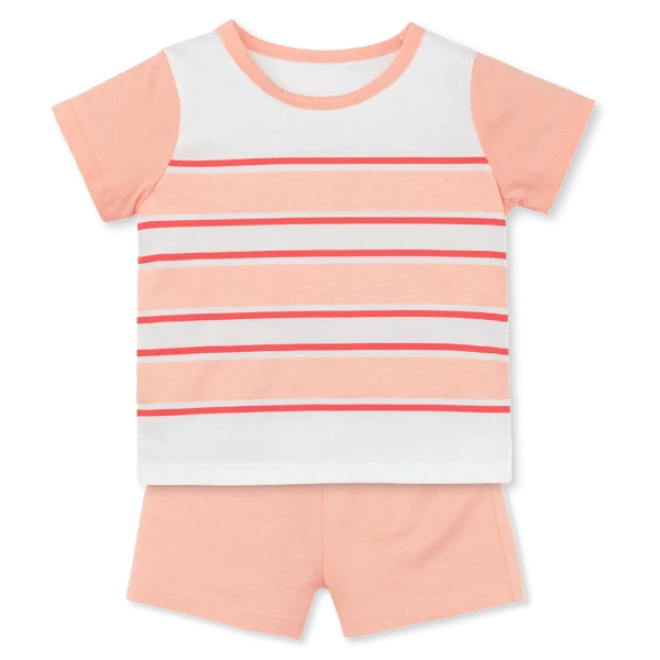 Bộ bé gái áo tay ngắn quần ngắn Animo easy (1-4Y) TX0625027