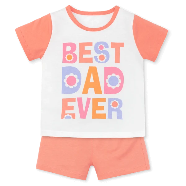 Bộ bé gái áo tay ngắn quần ngắn Animo easy (1-4Y) TX0625022