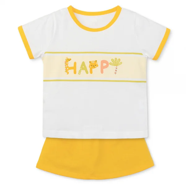 Bộ bé gái áo tay ngắn chân váy Animo easy (1-4Y) TX0625023