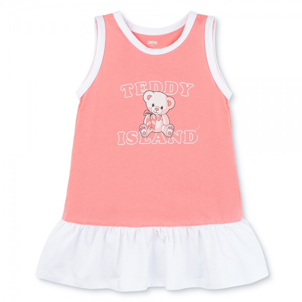 Đầm bé gái Animo Easy LU0625019 (1-4Y,Hồng,TT02)