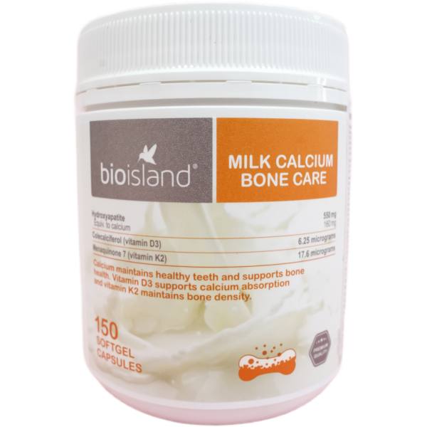Thực phẩm bảo vệ sức khỏe BioIsland Milk Calcium Bone Care