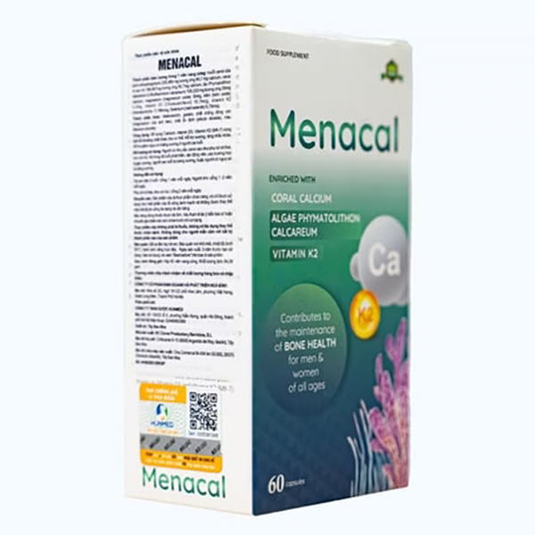 Thực phẩm bảo vệ sức khỏe Menacal