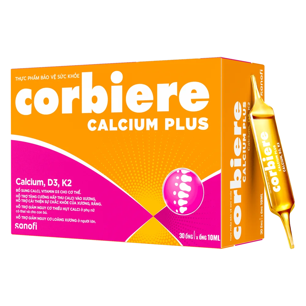 Thực phẩm bảo vệ sức khỏe Corbiere Calcium Plus