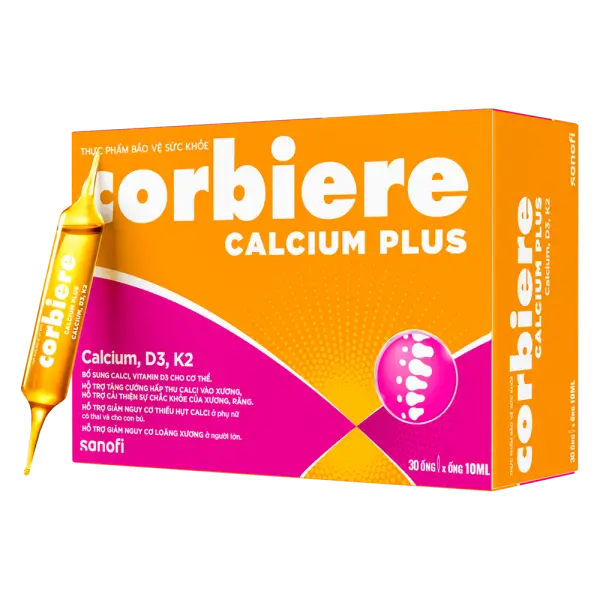 Thực phẩm bảo vệ sức khỏe Corbiere Calcium Plus