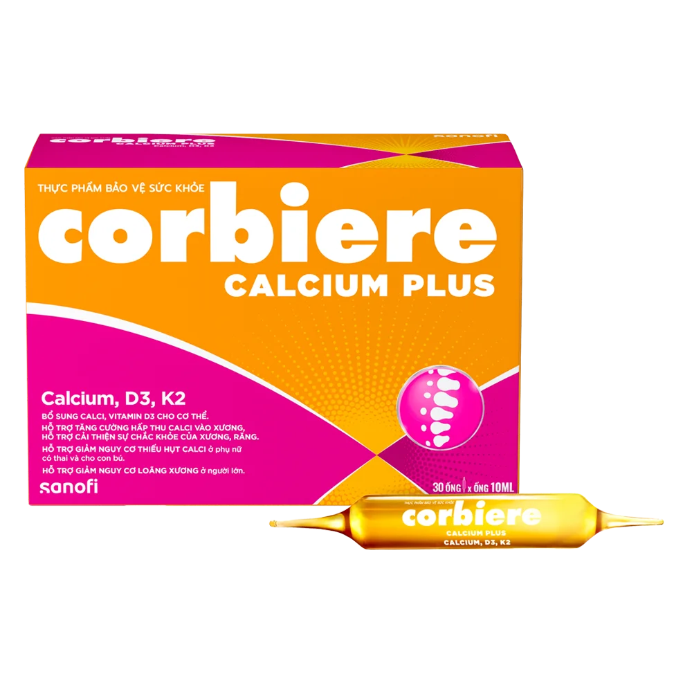 Thực phẩm bảo vệ sức khỏe Corbiere Calcium Plus
