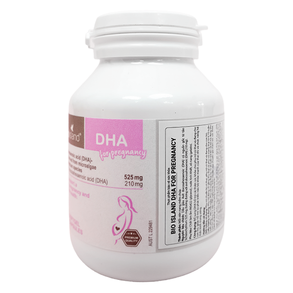 Thực phẩm bảo vệ sức khỏe BioIsland DHA For Pregnancy