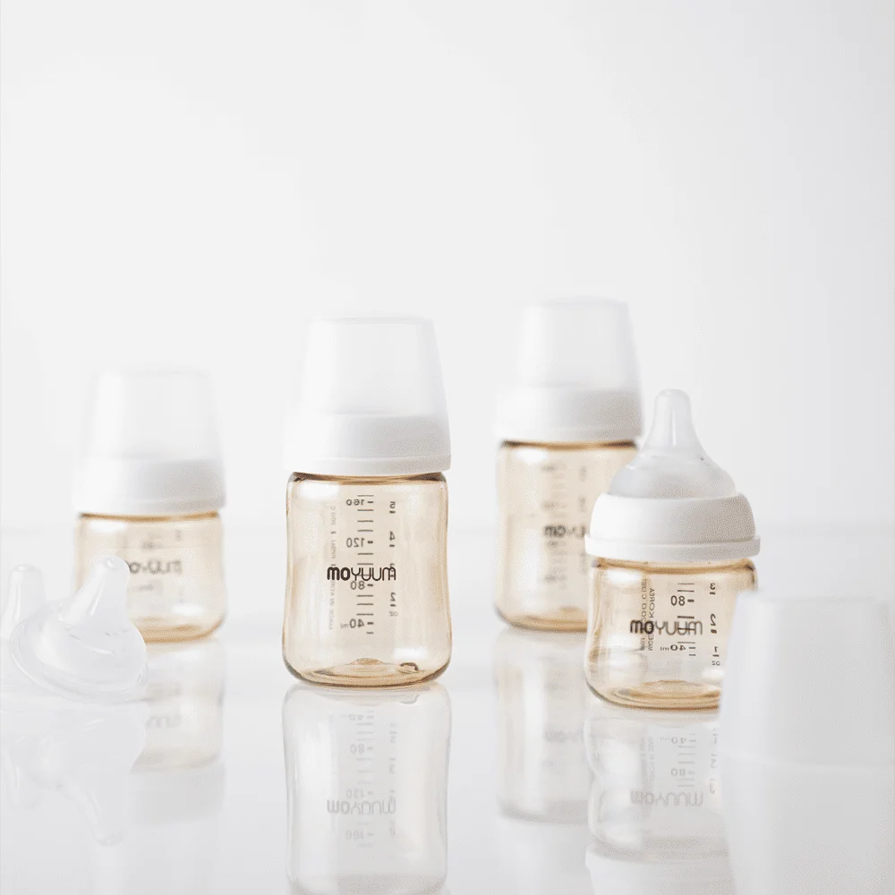 Bình sữa Moyuum thế hệ 3 PPSU 170ml (Beige)