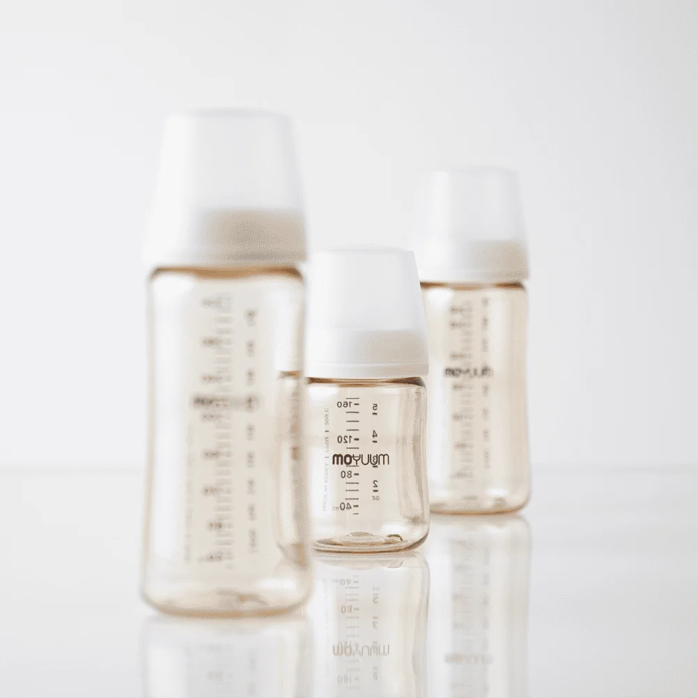 Bình sữa Moyuum thế hệ 3 PPSU 270ml (Beige, mẫu mới)