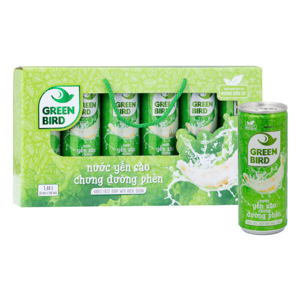 Nước Yến sào chưng đường phèn lốc 6