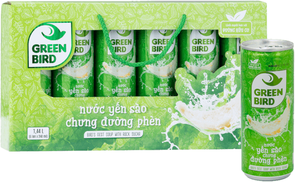 Nước Yến sào chưng đường phèn lốc 6