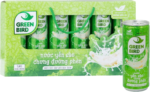 Nước Yến sào chưng đường phèn lốc 6