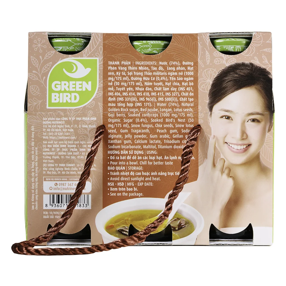 CHÈ DƯỠNG NHAN TỔ YẾN & TRÙNG THẢO