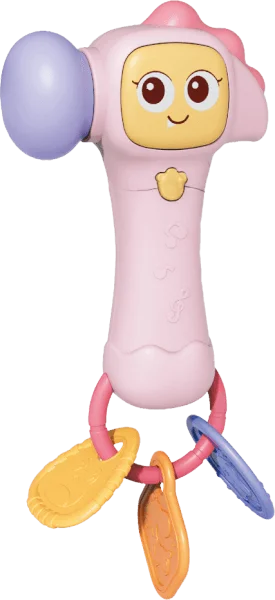 Đồ chơi phát nhạc búa đập đeo kính râm siêu ngầu có nhạc HW24137329-P C504 (Hồng)